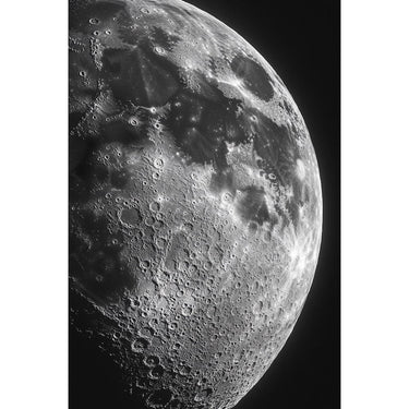 Canvas with Moon